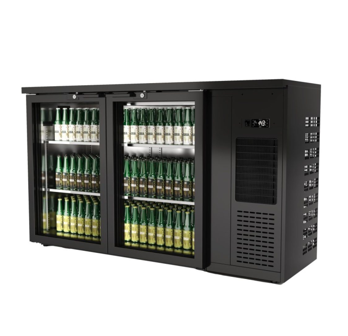 Expositor de Garrafas Refrigerado capacidade de 350 Garrafas – 200W – 1435X528X850mm