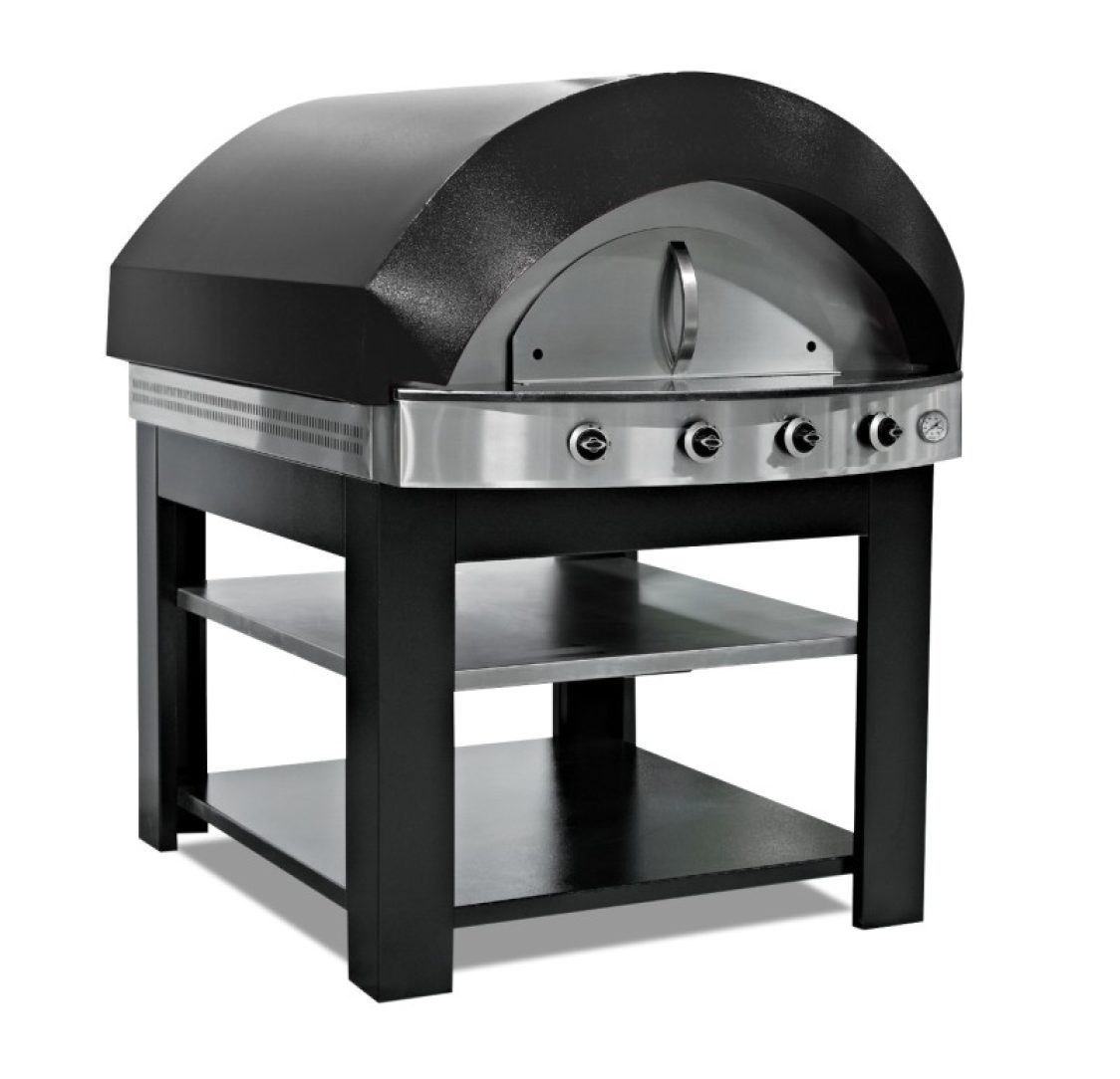 Forno para Pizza a Gás com Base em Pedra 750×800